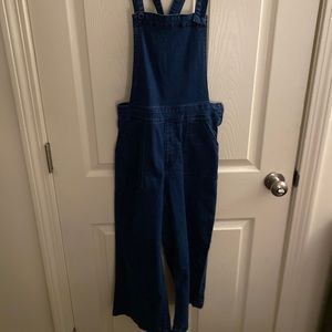 Bell bottom overalls